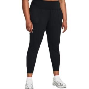 Under Armour Women's Black Motion Jogger Pants Plus Size 3X New